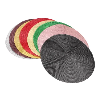 Minimalist Disc Headpiece with Shiny Finish - Image 4