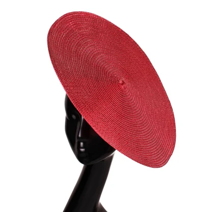 Minimalist Disc Headpiece with Shiny Finish - Image 13