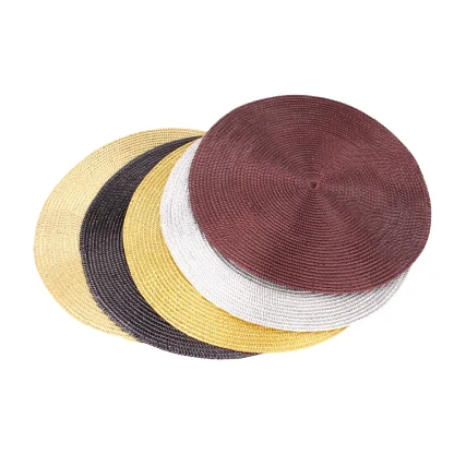 Minimalist Disc Headpiece with Shiny Finish - Image 6