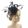 Chic Fascinator with Decorative Floral Design - Image 6
