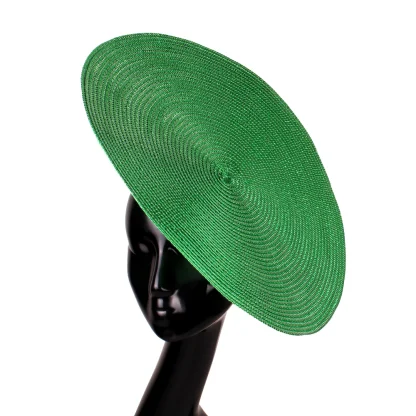 Minimalist Disc Headpiece with Shiny Finish - Image 12