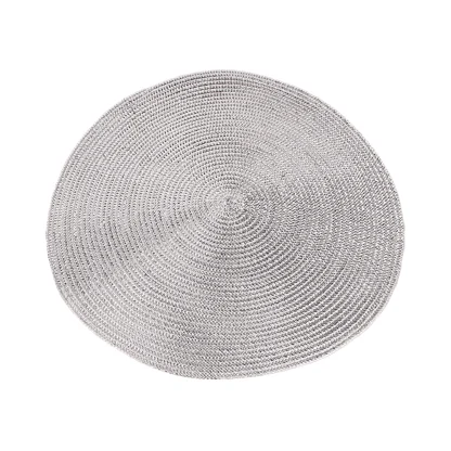 Minimalist Disc Headpiece with Shiny Finish - Image 7