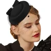 Black Bow Fasciantor with Net Veil - Image 3