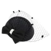 Black Bow Fasciantor with Net Veil - Image 5